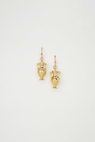 Charlotte Penman Dionysus Earrings | 18k Gold Plate