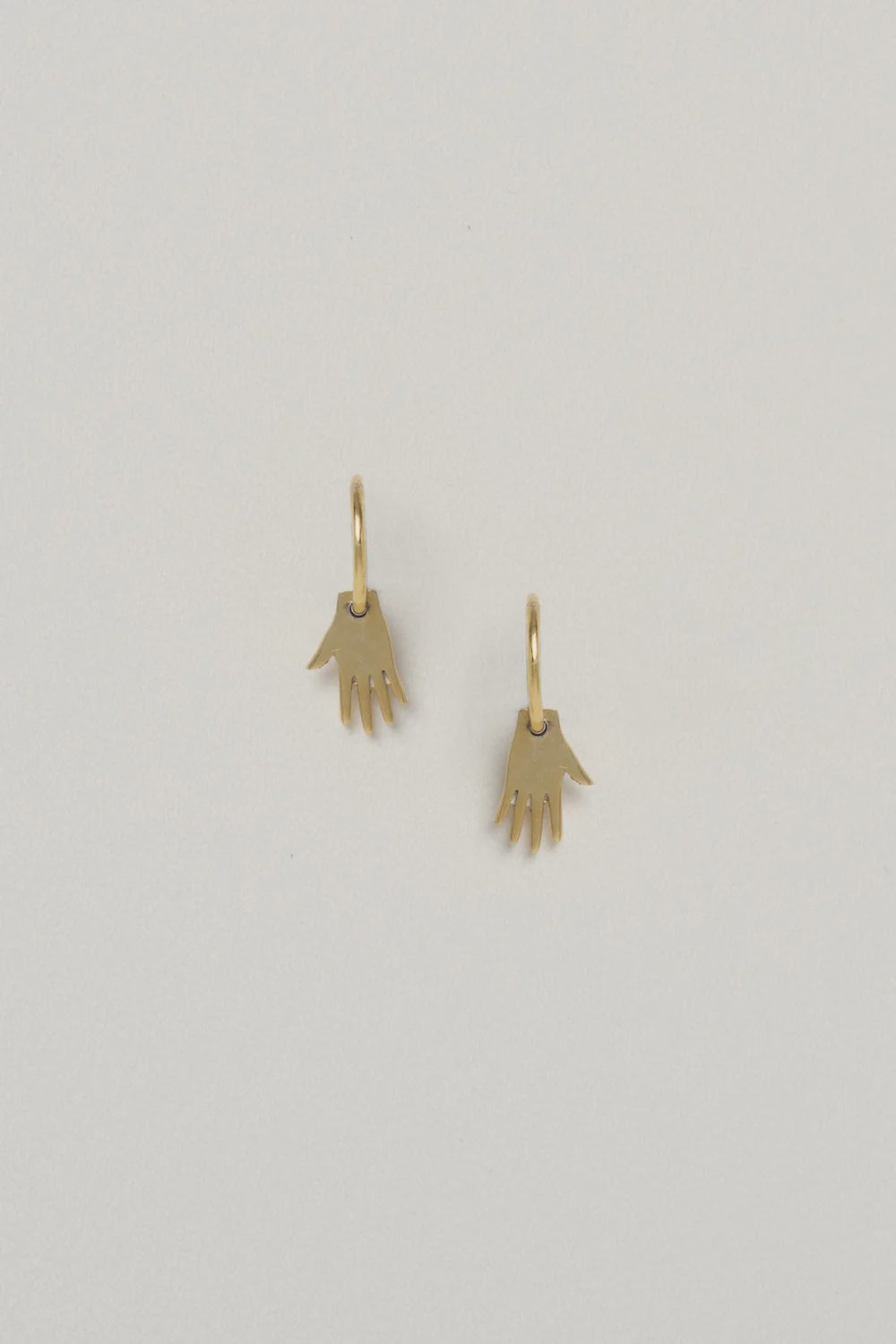 Charlotte Penman Bebe Mano Hoops - Gold