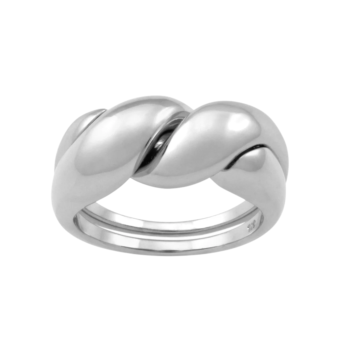 Monarc Puzzle Ring | Sterling Silver