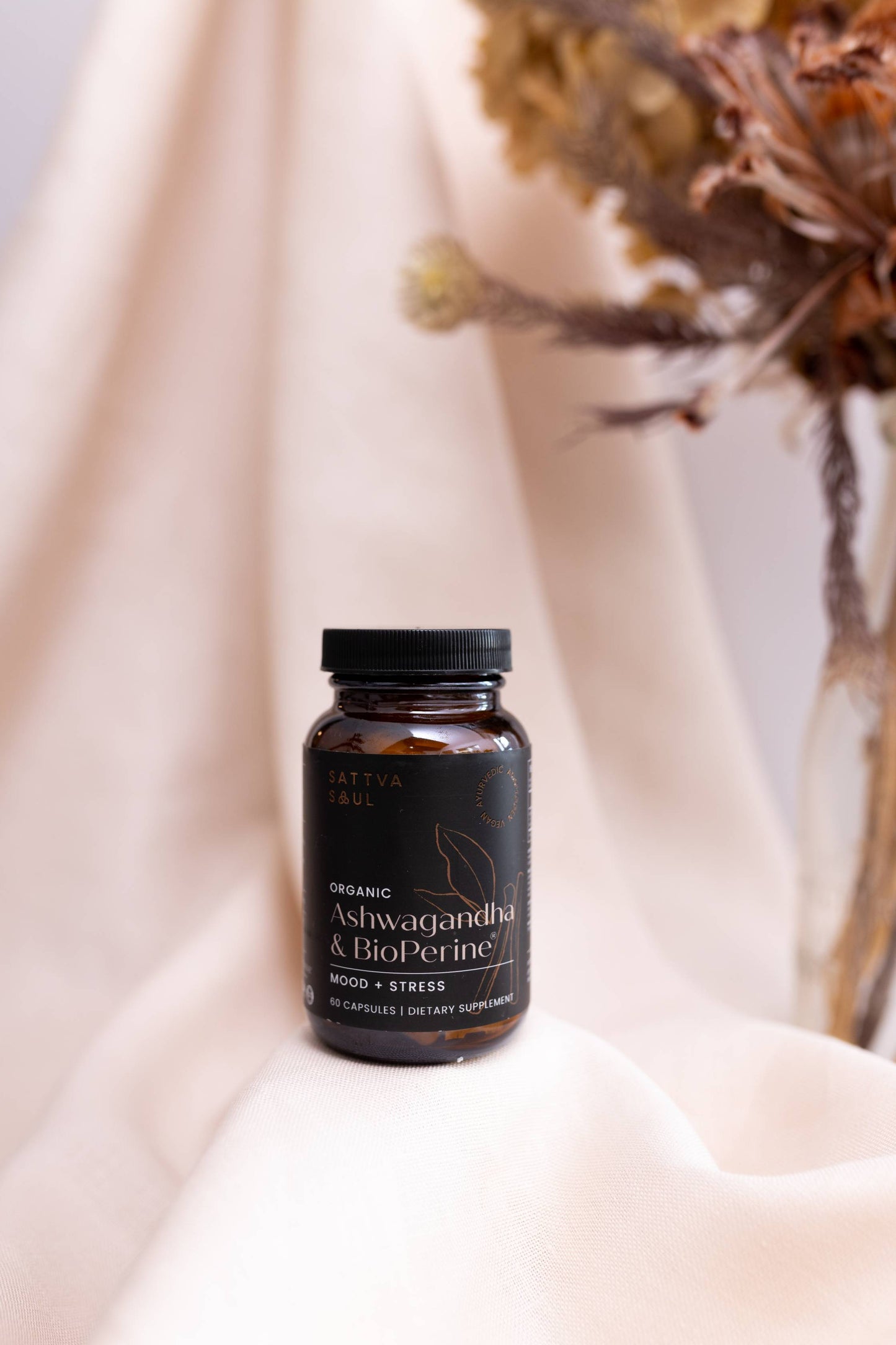 Sattva Soul Organic Ashwagandha & BioPerine