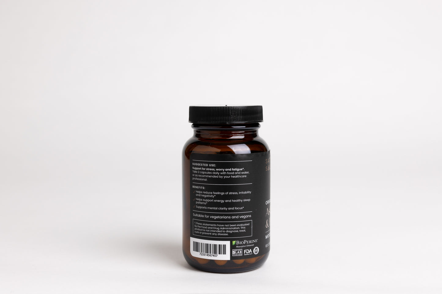 Sattva Soul Organic Ashwagandha & BioPerine