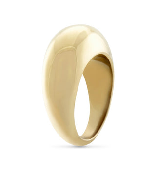 Monarc Courbure Ring | Gold Vermeil