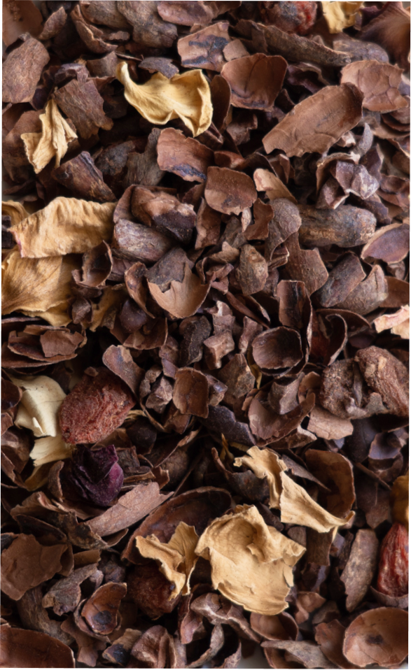 Amber & Gold Rouse Cacao Tea