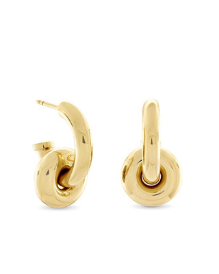 Monarc Hermione Hoop Earrings | Gold Vermeil