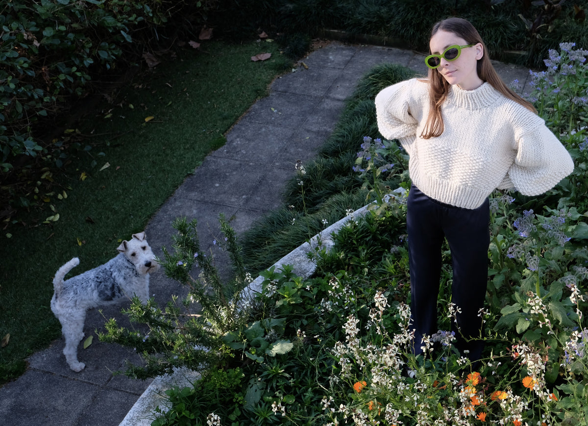 The Knitter Zip Zap Jumper