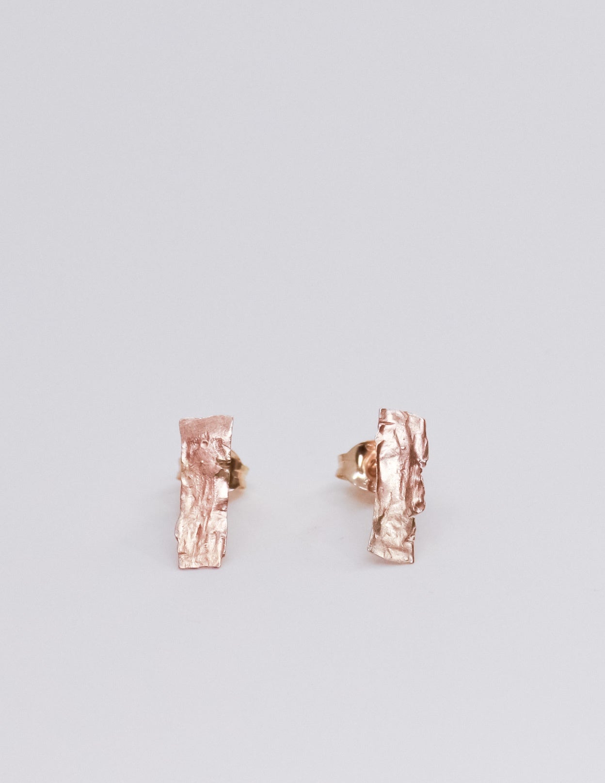Lisa Webb | Rustic Gold Studs