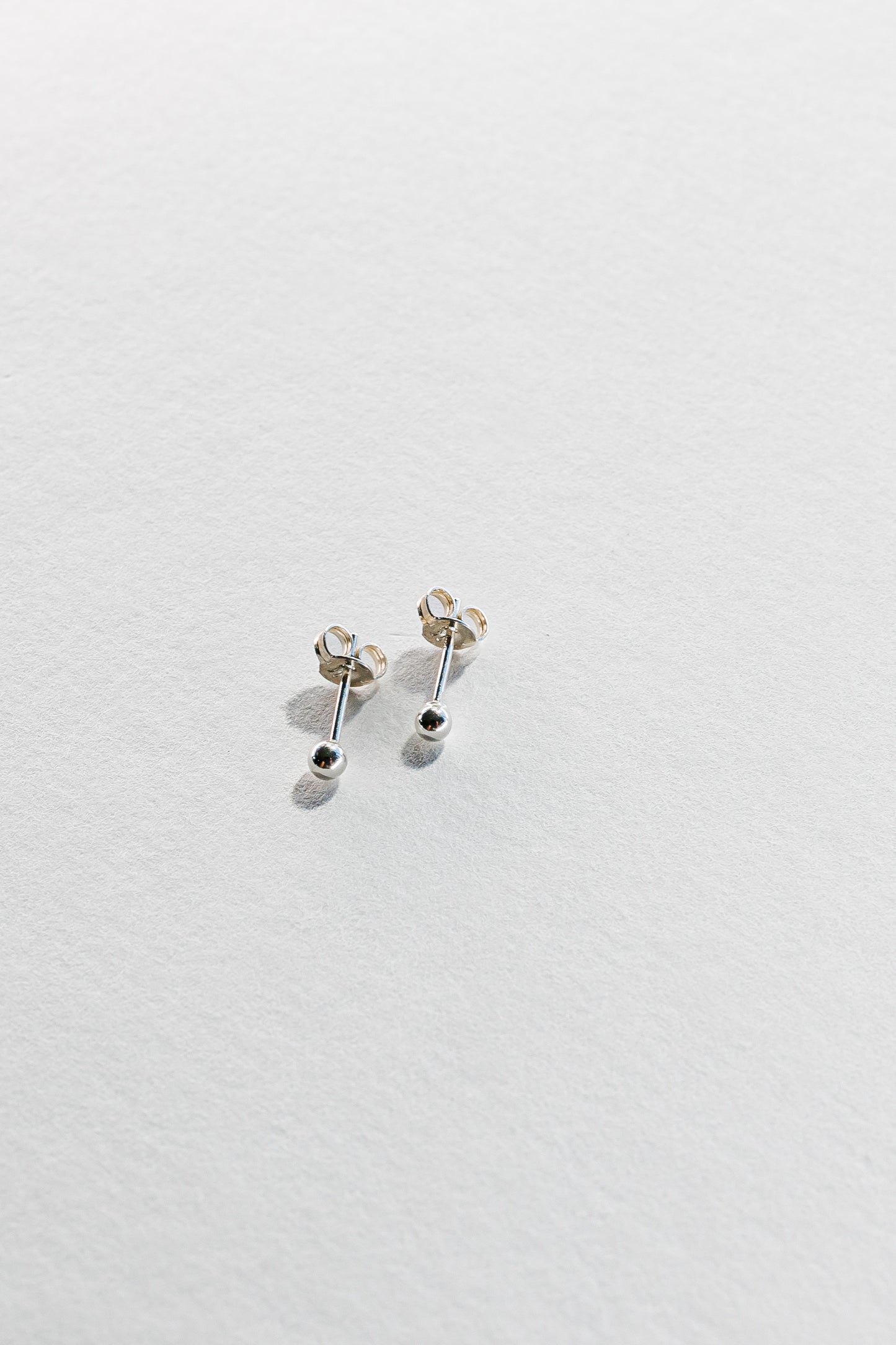 Lisa Webb Mini Ball Stud Earrings | STG Silver