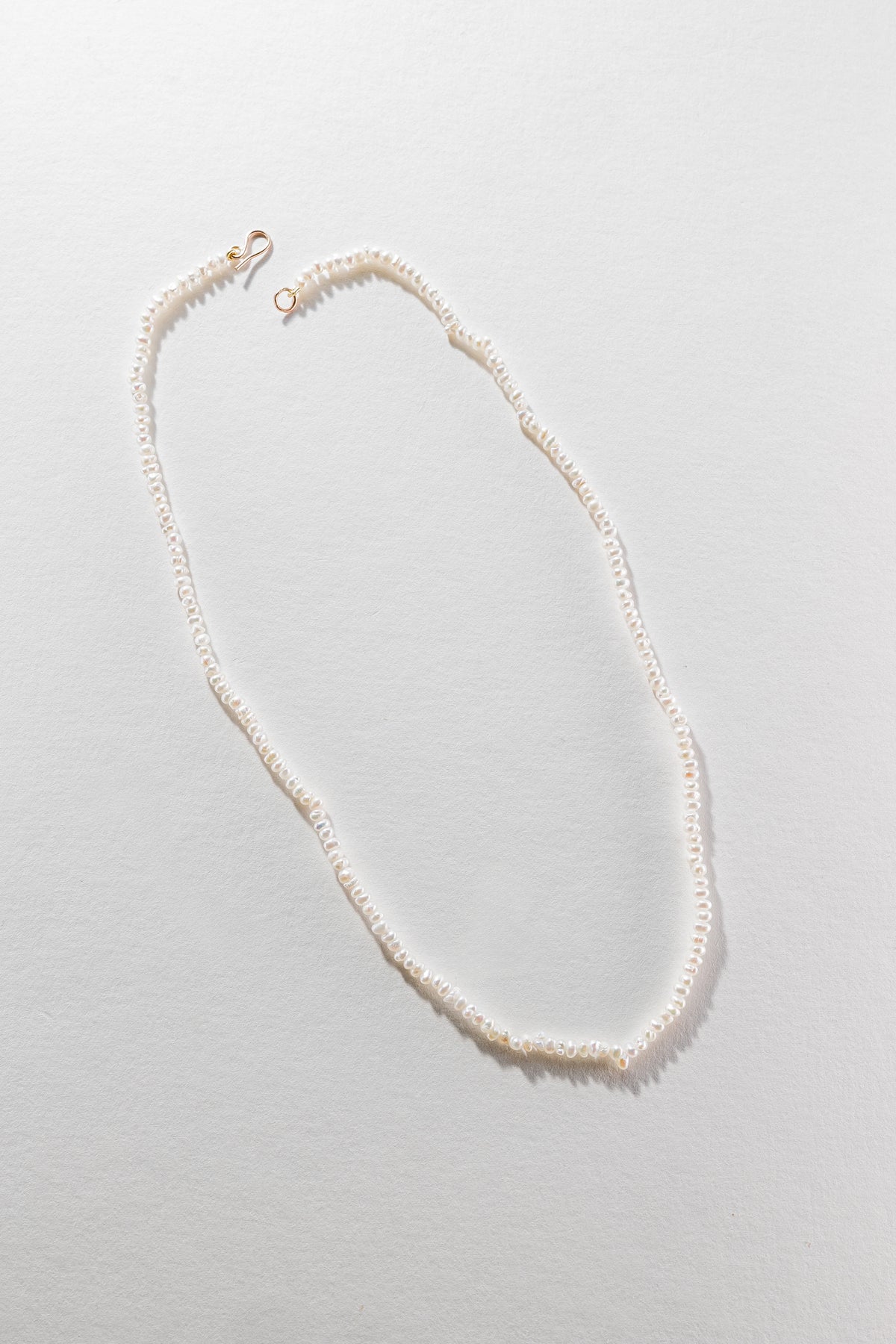 Lisa Webb Freshwater Baroque Pearl Necklace | 9CT Gold | 3mm Baroque Pearl
