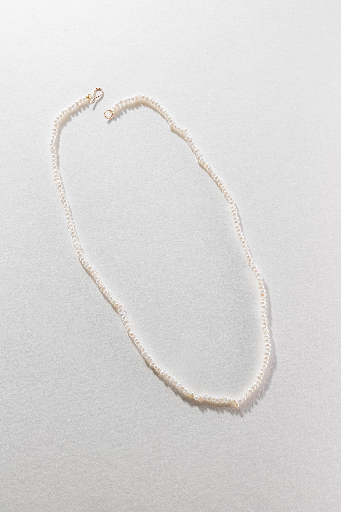 Lisa Webb Freshwater Baroque Pearl Necklace | 9CT Gold | 3mm Baroque Pearl