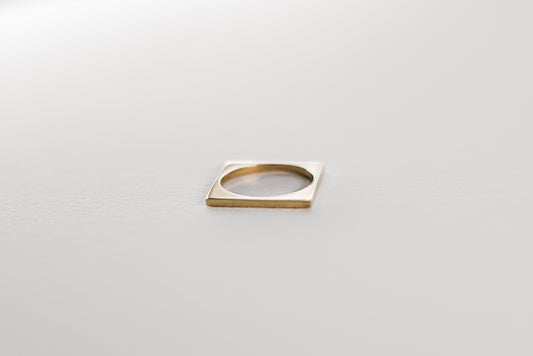 Lisa Webb Delicate Square Ring | 9CT Gold