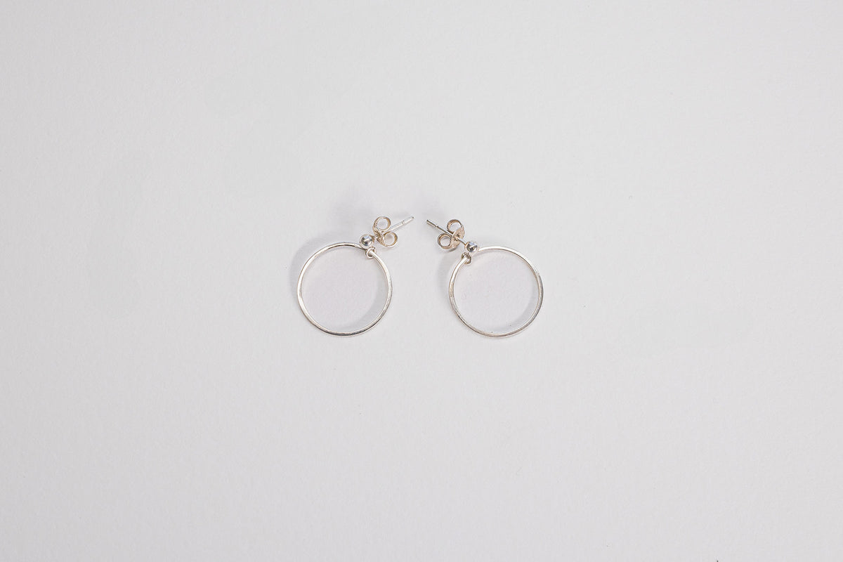 Lisa Webb Delicate Hoop Earrings | STG Silver