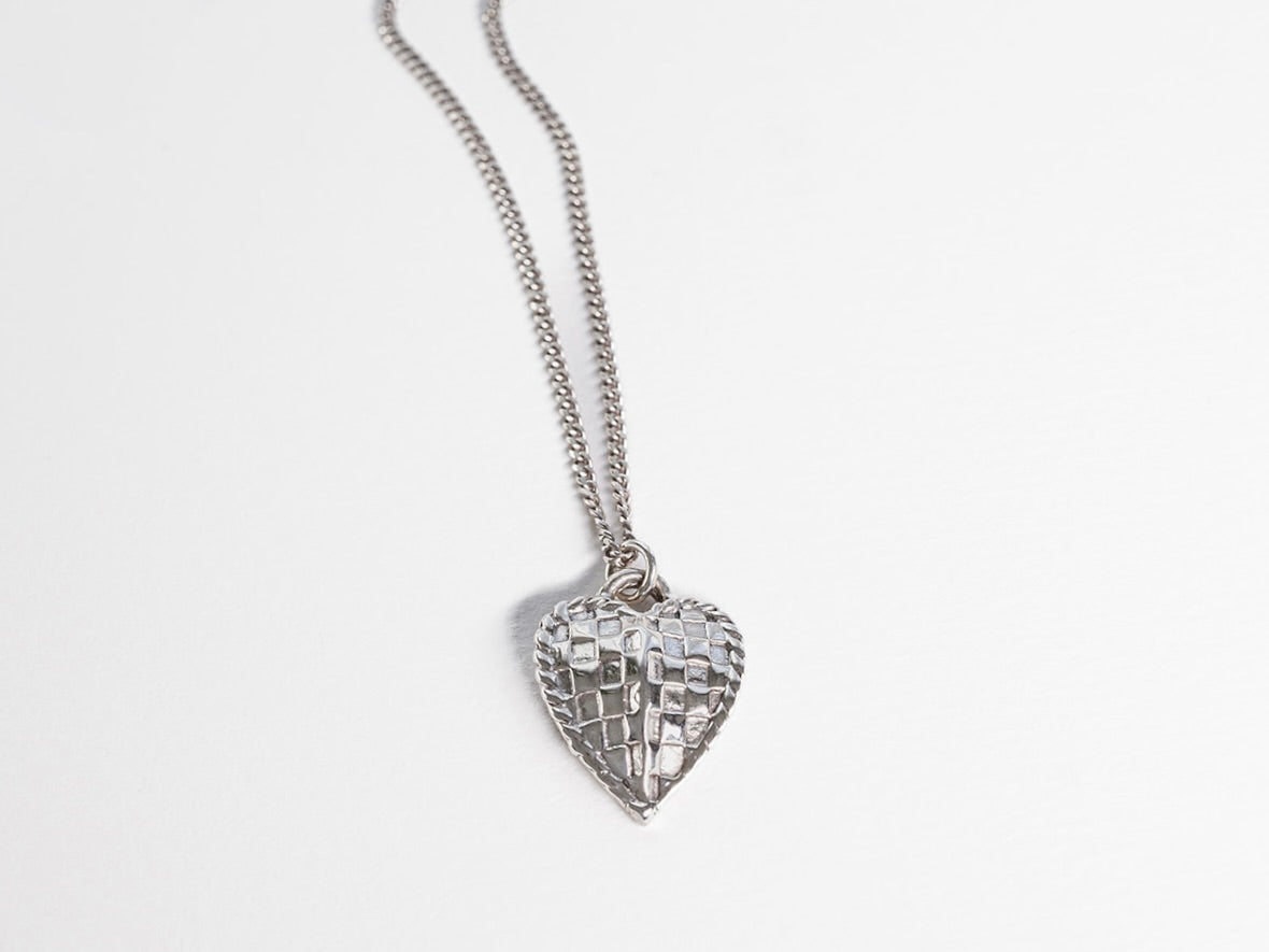 Lisa Webb Woven Heart Necklace | STG Silver