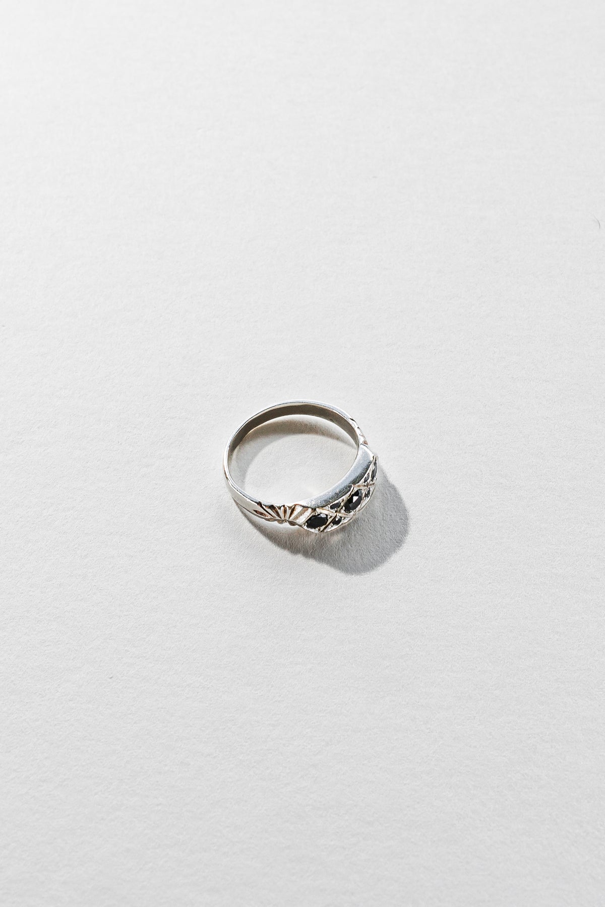 Lisa Webb The Pleiades Ring | STG Silver | Black Diamond