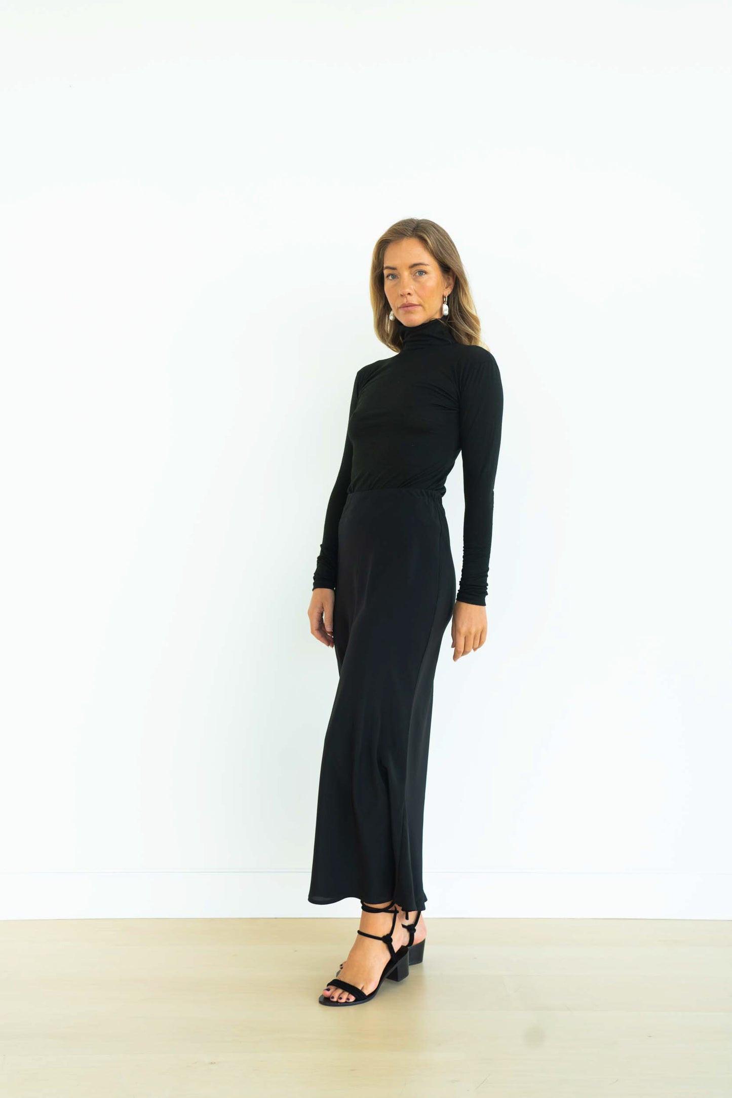 MONNI Bias Skirt | Long