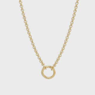 Monarc Cor Necklace | Gold Vermeil