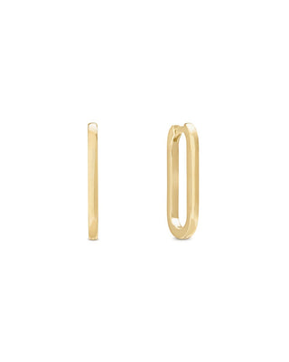 Monarc Remie Huggie Hoops | Gold Vermeil