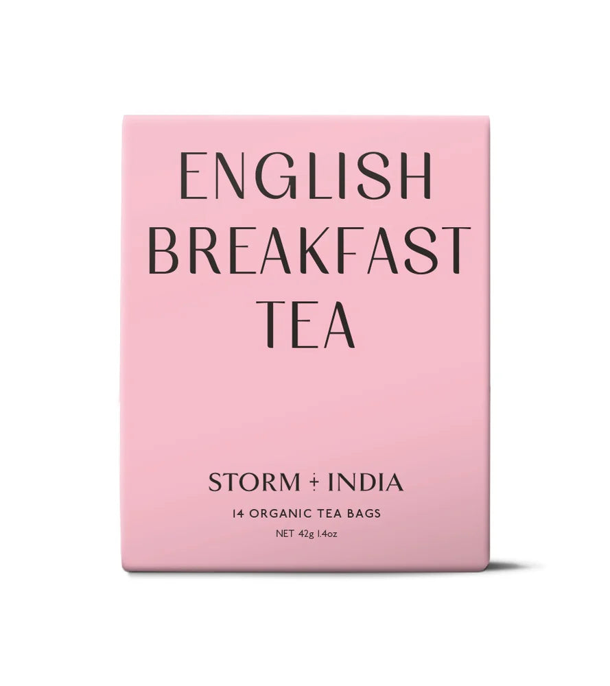 Storm & India English Breakfast - Teabags