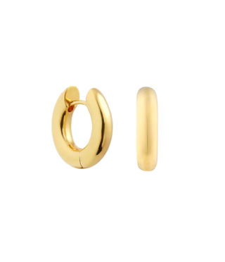 Monarc Anita Huggie Hoops | Gold Vermeil