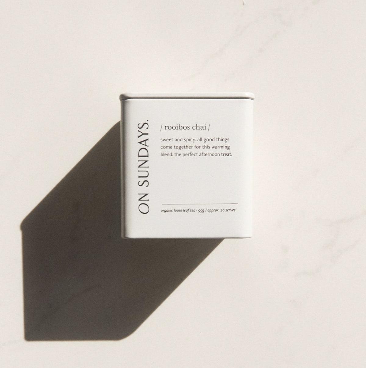 On Sundays | Rooibos Chai Tisane