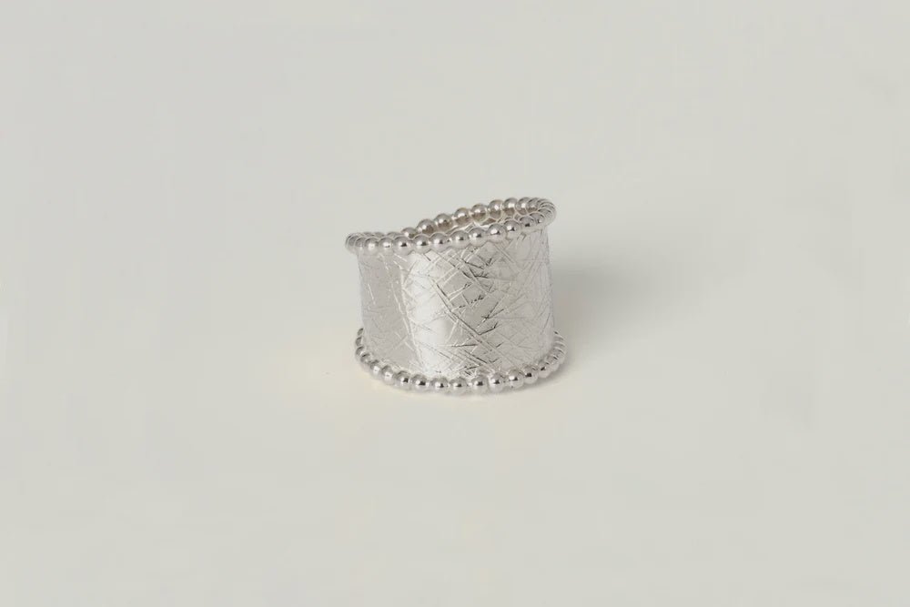 Byzantia Ring - Silver - Tea & Tonic Matakana - Charlotte Penman Jewellery