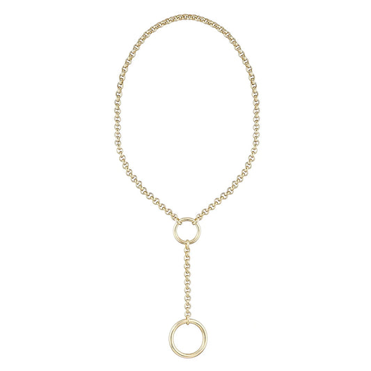 Edie Rolo Necklace, Gold Vermeil - Tea & Tonic Matakana - Monarc Jewellery