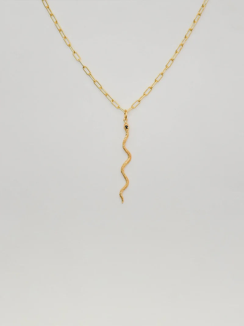 Charlotte Penman Nehebkau Necklace | Pearl & Spinel | Gold