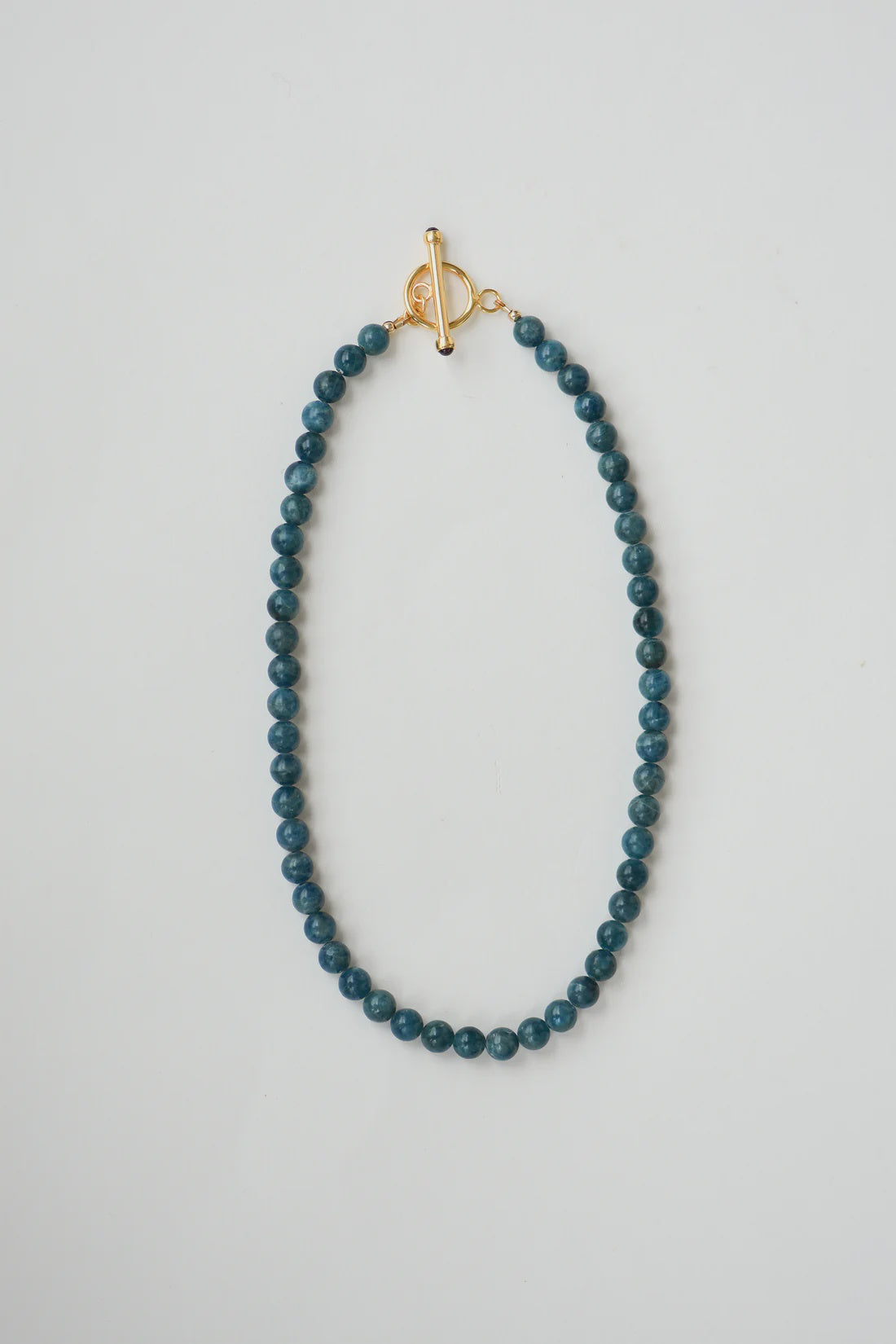 Charlotte Penman Tate Necklace | Garnet & Blue Apatite | Gold