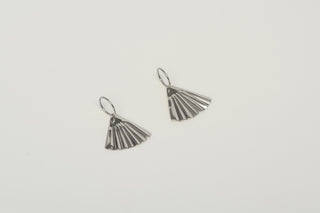 Charlotte Penman Fan Hoops | Stirling Silver
