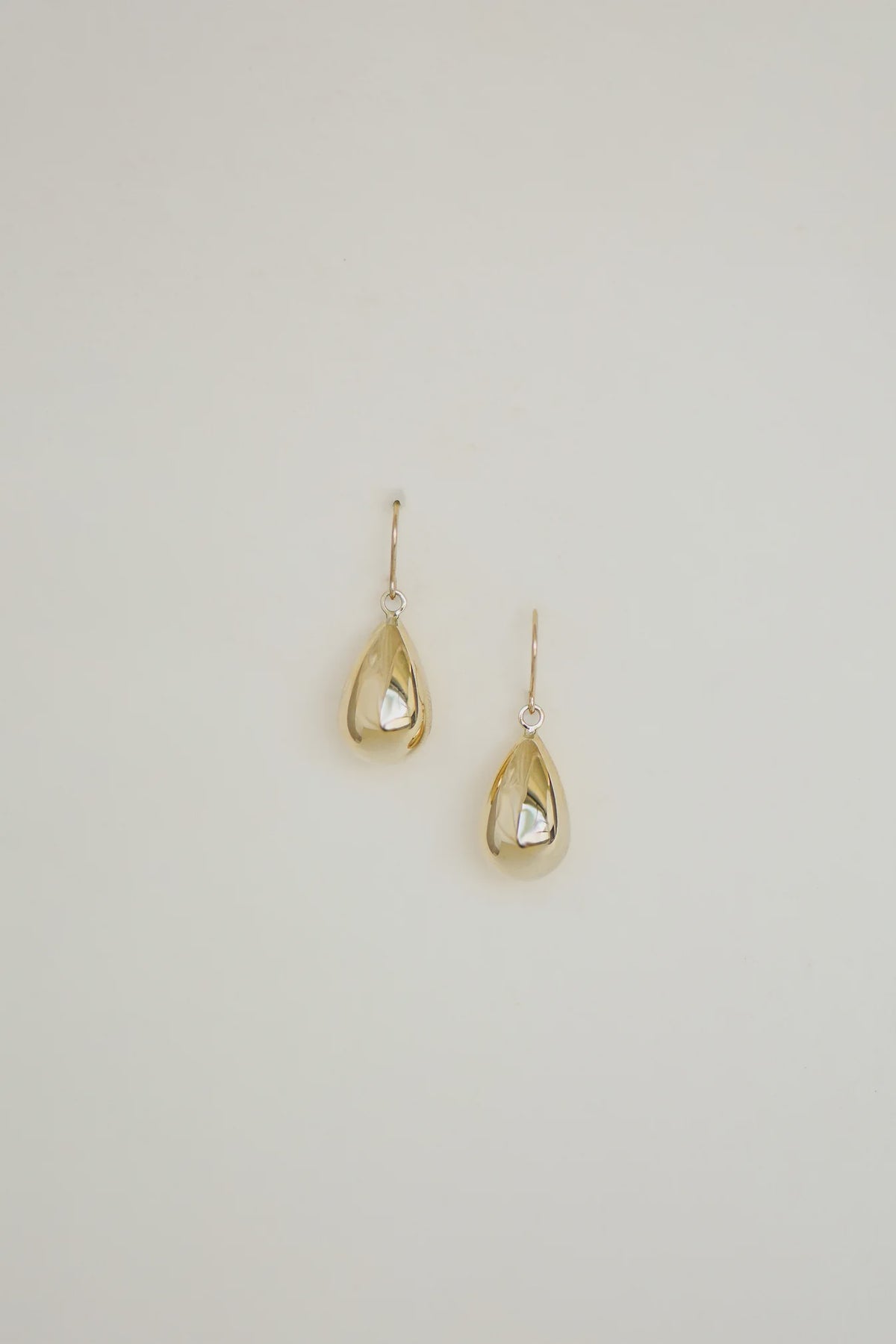 Charlotte Penman Fine | Tear Earrings | 14k Yellow Gold