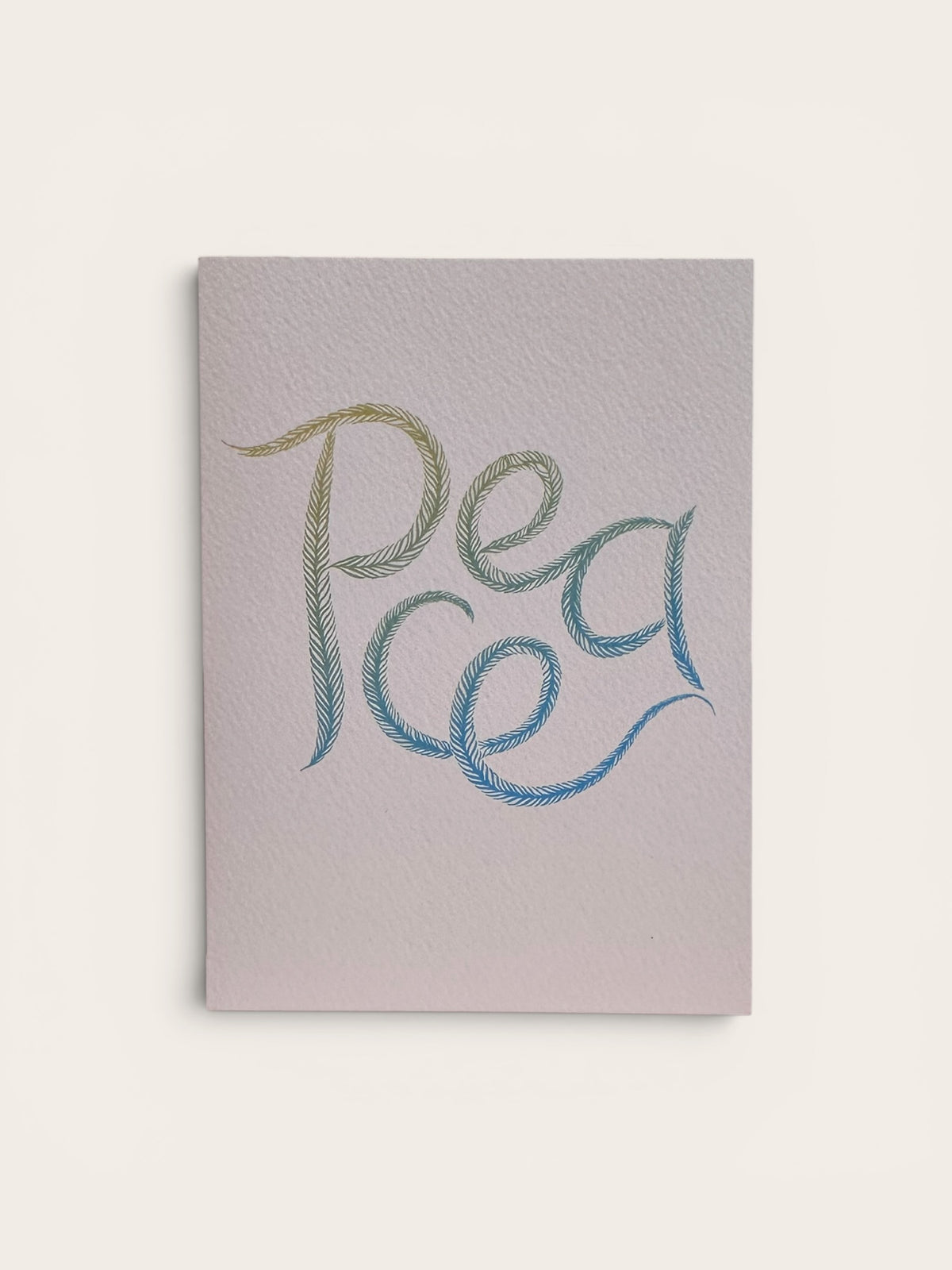 Suzanne Day Peace Card