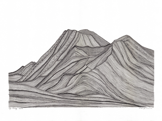 MONNI Art Original Ngā Maunga Tupuna