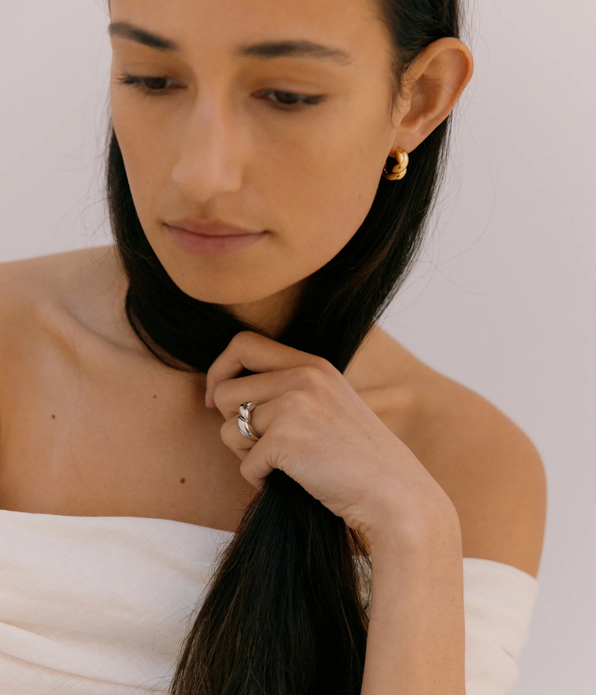 Monarc Puzzle Ring | Sterling Silver