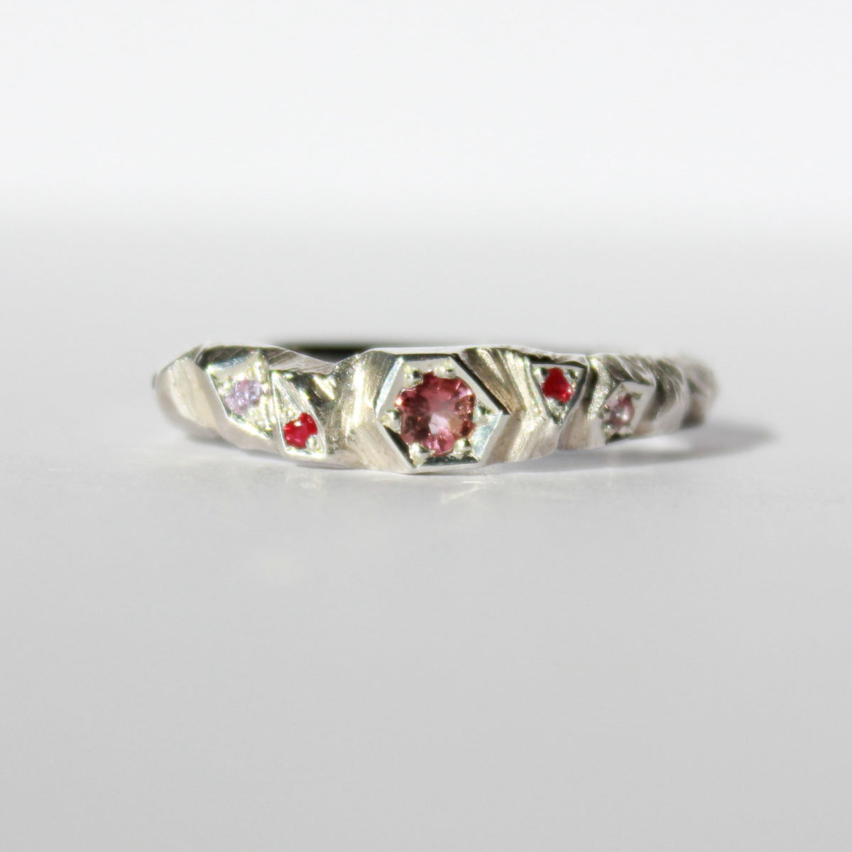 Jenna Love Mountain Band | Pink Tourmaline | Ruby | Spinel