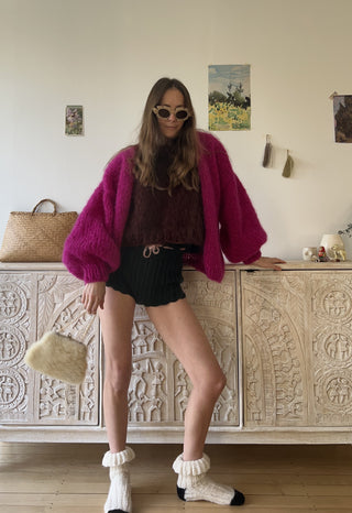 The Knitter Le Petit Nuage | Magenta Pink