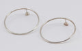 Lisa Webb Sol Hoop Stud Earrings Small | STG Silver