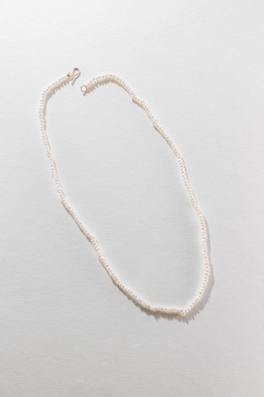 Lisa Webb Freshwater Baroque Pearl Necklace | 9CT Gold | 3mm Baroque Pearl