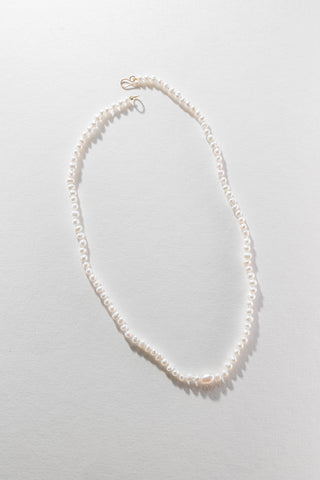 Lisa Webb Freshwater Pearl Necklace | 9CT Gold | Baroque Pearl
