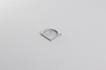 Lisa Webb Delicate Square Ring | STG Silver
