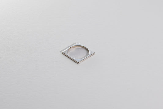 Lisa Webb Delicate Square Ring | STG Silver