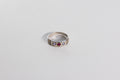 Lisa Webb Orion's Belt Ring | STG Silver | Ruby & Tanzanite
