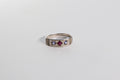 Lisa Webb Orion's Belt Ring | STG Silver | Ruby & Tanzanite
