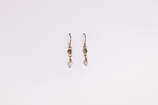 Lisa Webb Delicate Pearl Dangle Earrings | 9CT Gold