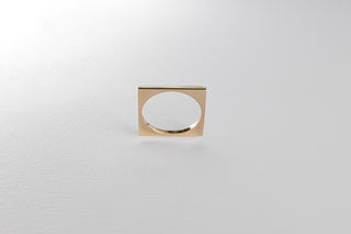 Lisa Webb Delicate Square Ring | 9CT Gold