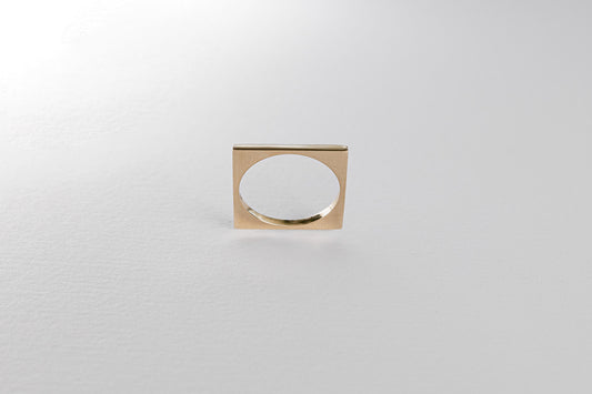 Lisa Webb Delicate Square Ring | 9CT Gold