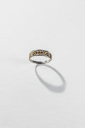 Lisa Webb Orion's Belt Ring | STG Silver | Padparadscha Sapphire
