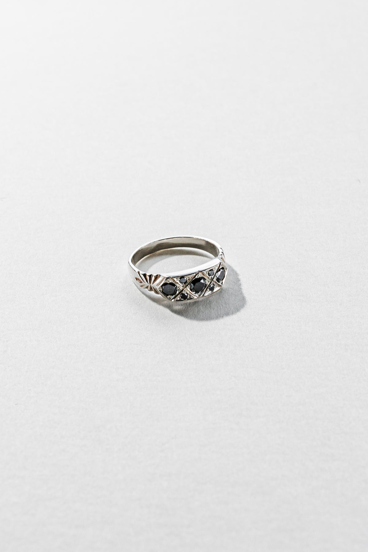 Lisa Webb The Pleiades Ring | STG Silver | Black Diamond