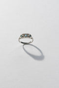 Lisa Webb The Pleiades Ring | STG Silver | Aquamarine | Diamond