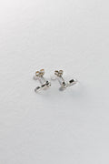 Lisa Webb Wave Stud Earrings | STG Silver | Diamond