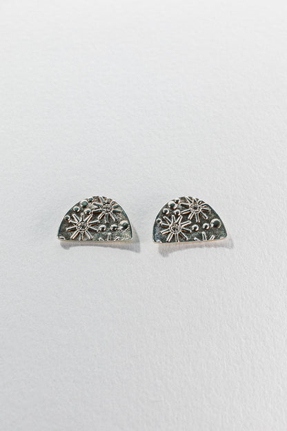 Lisa Webb Celestial Stud Earrings | STG Silver | Diamond
