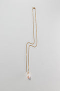 Lisa Webb Pink Pearl Drop Necklace | 9CT Gold